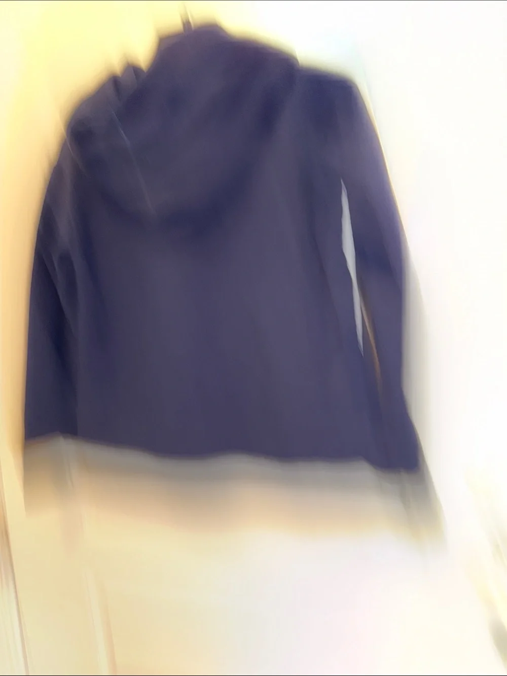 J. Crew WoMen's Navy Hooded Pullover Sweatshirt size X Small